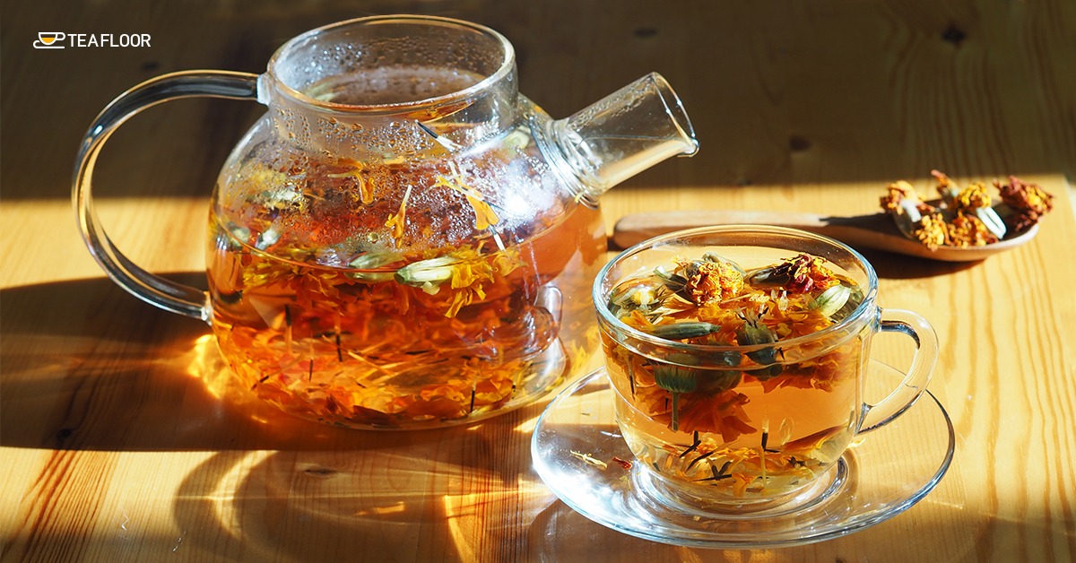 marigold tea and its health benefits