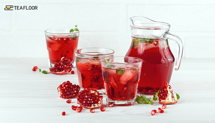 Pomegranate Iced Green Tea Recipe