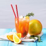 Zesty Orange Green Iced Tea