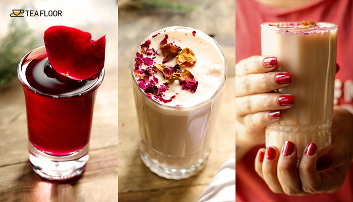 Rose and Earl Grey Tea Latte Recipe