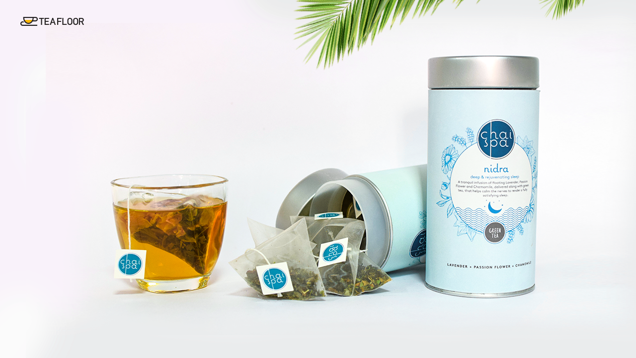 ChiaSpa nidra pyramid tea bags