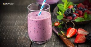 A Breakfast Delight- Fruity Green Tea Smoothie Recipe