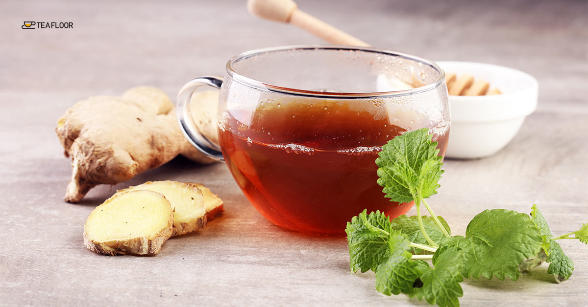 ginger green tea