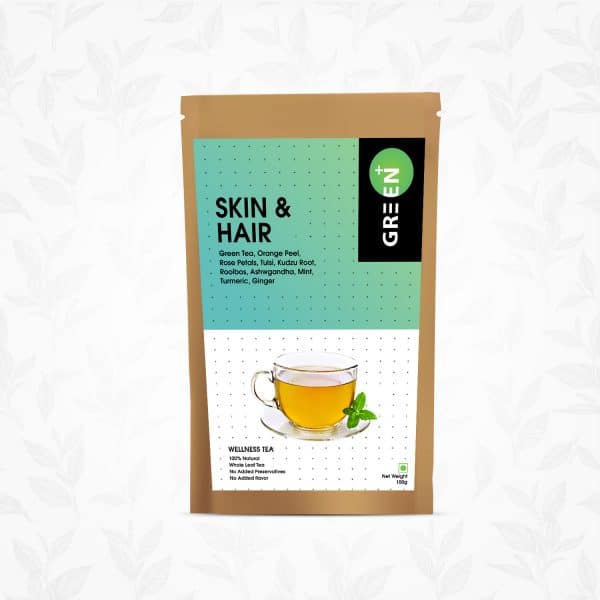 Green+Skin & Hair Ayurvedic Wellness Tea(1)