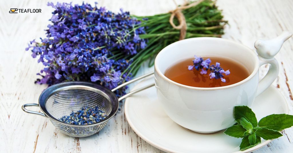 Lavender and marigold green tea benefits