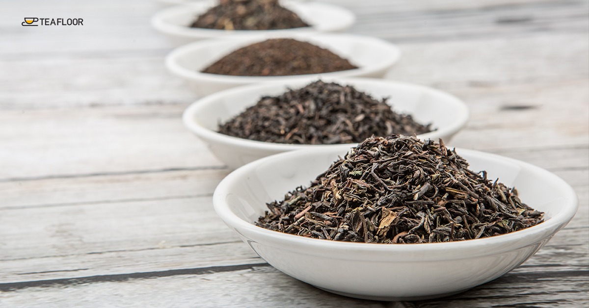 black tea Leaf