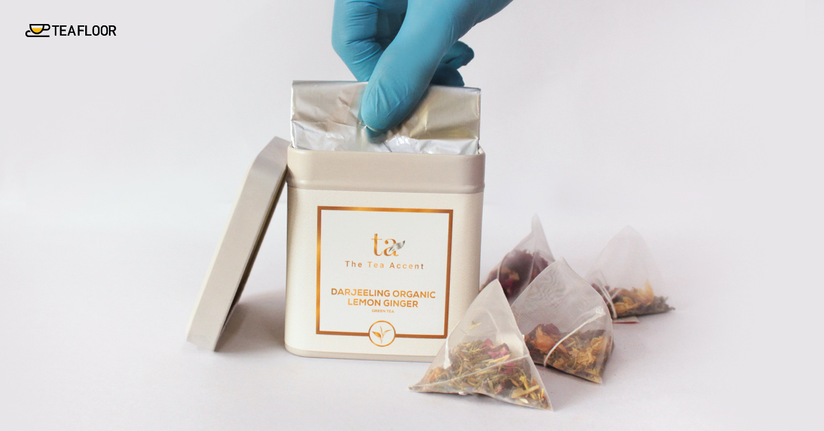 Image of Aluminium-Box Tea Packaging